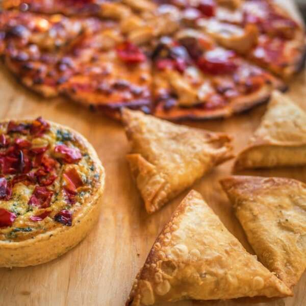 Meatball-Stuffed Pizza