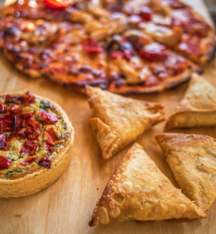 Meatball-Stuffed Pizza